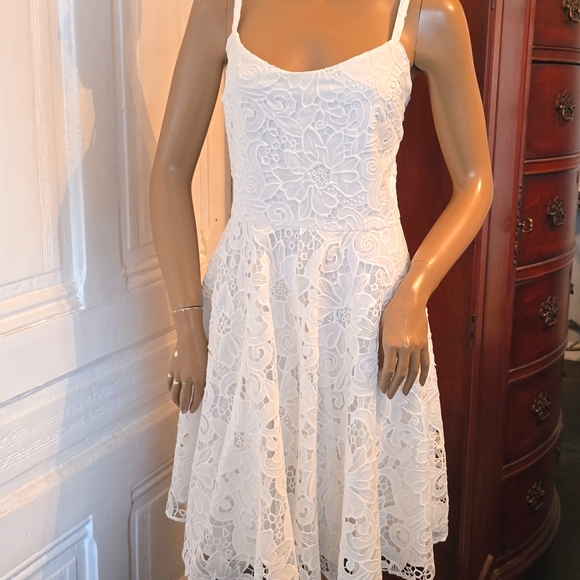 UNGARO Mabel Lace Dress